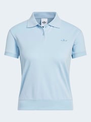 adidas Originals Blue Texas A&M Aggies Short Sleeve Polo Shirt - Image 6 of 6