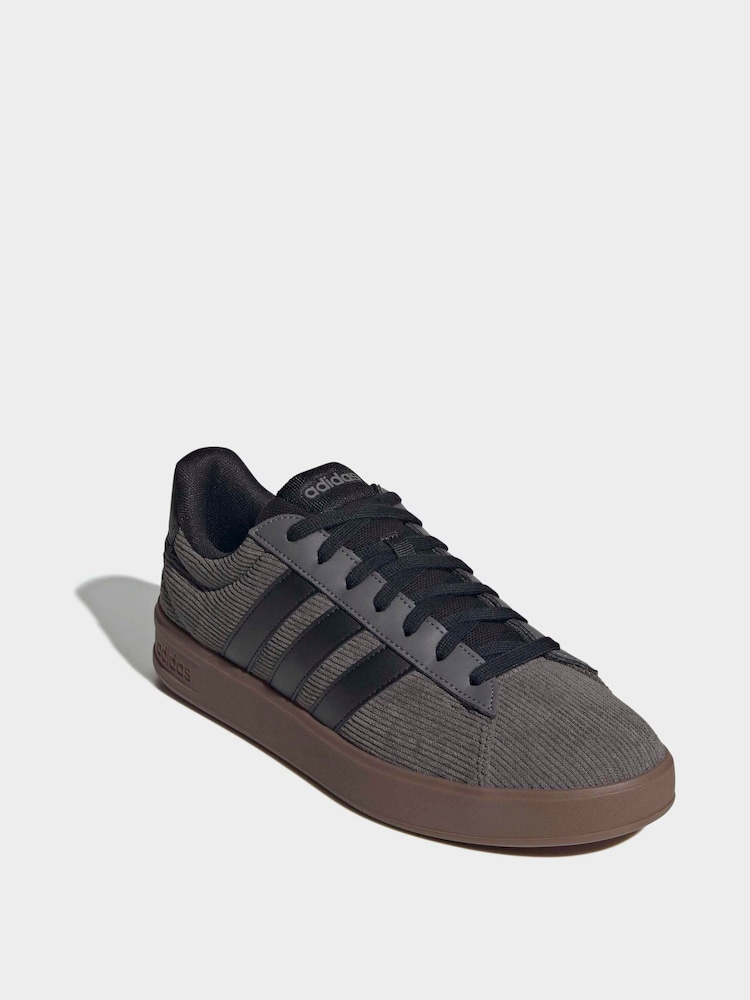 adidas Brown Grand Court 3.0 Trainers - Image 1 of 10 adidas Brown Grand Court 3.0 Trainers - Image 1 of 10
