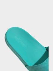 adidas Blue Adilette Comfort Mer Slides - Image 6 of 10