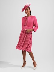 Hobbs Blue Petite Elenor Dress - Image 1 of 4