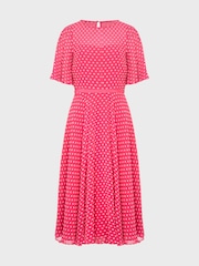 Hobbs Blue Petite Elenor Dress - Image 3 of 4