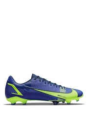 Nike Blue Adults Mercurial Firm Ground Football Boots - Image 1 of 12