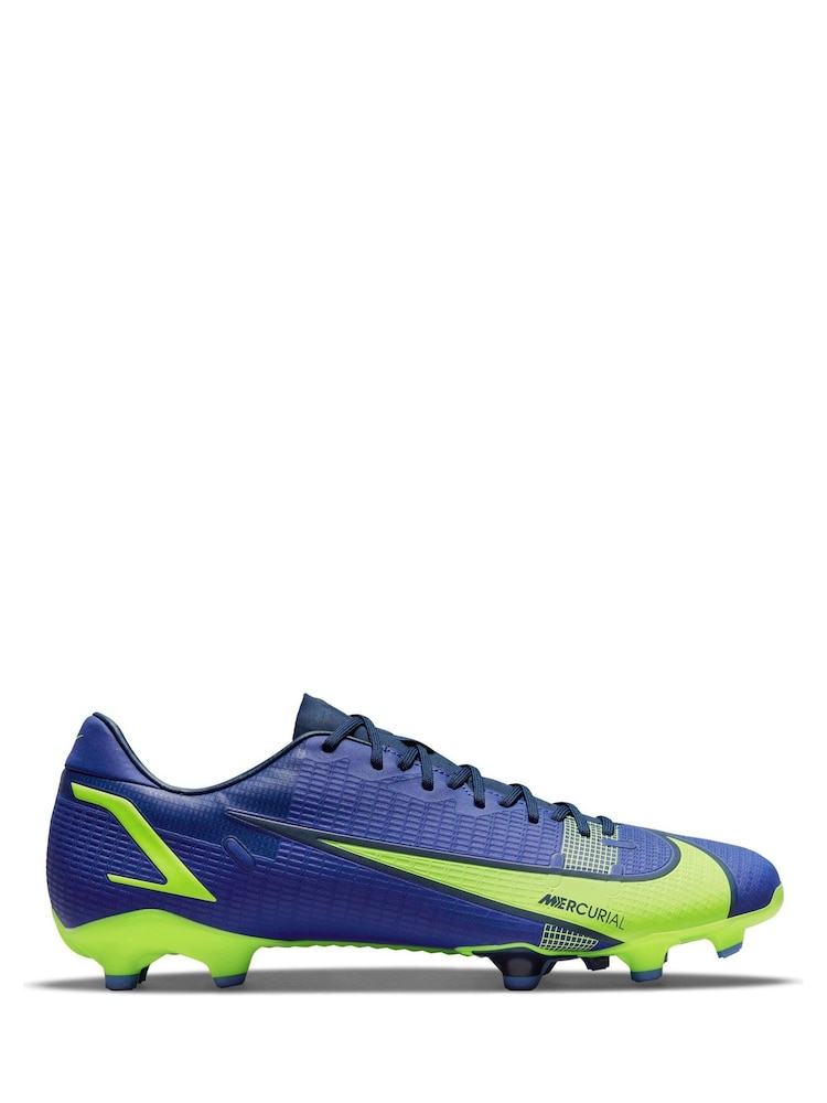 Nike Blue Adults Mercurial Firm Ground Football Boots - Image 1 of 12
