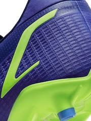 Nike Blue Adults Mercurial Firm Ground Football Boots - Image 12 of 12