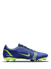 Nike Blue Adults Mercurial Firm Ground Football Boots - Image 4 of 12