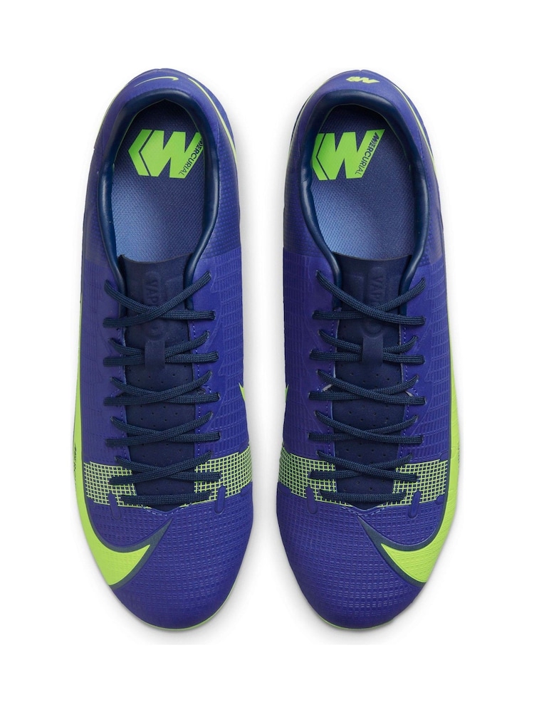 Nike Blue Adults Mercurial Firm Ground Football Boots - Image 6 of 12