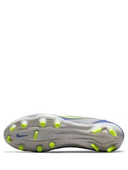Nike Grey Adults Tiempo Legend 9 Academy Firm Ground Football Boots - Image 7 of 10