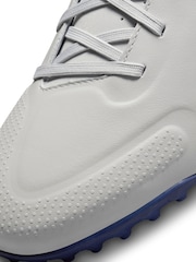 Nike Grey Adults Tiempo Legend 9 Academy Turf Football Boots - Image 10 of 11