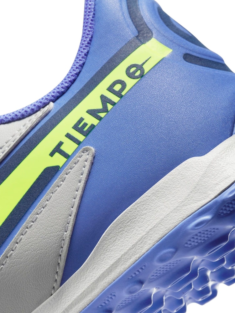 Nike Grey Adults Tiempo Legend 9 Academy Turf Football Boots - Image 11 of 11