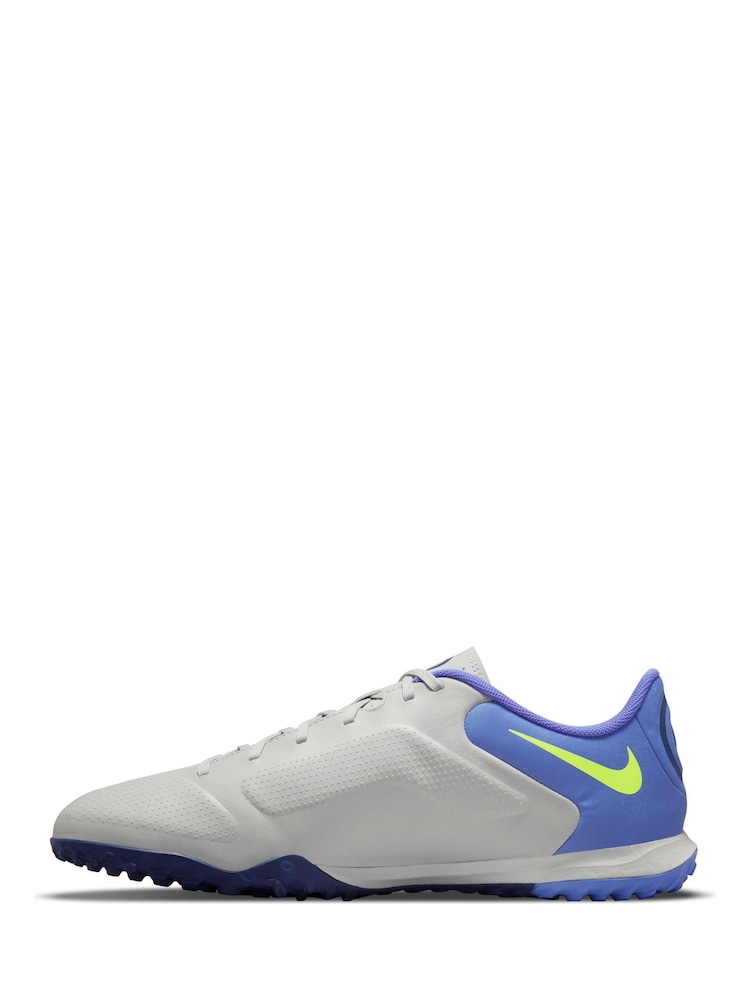 Nike Grey Adults Tiempo Legend 9 Academy Turf Football Boots - Image 5 of 11