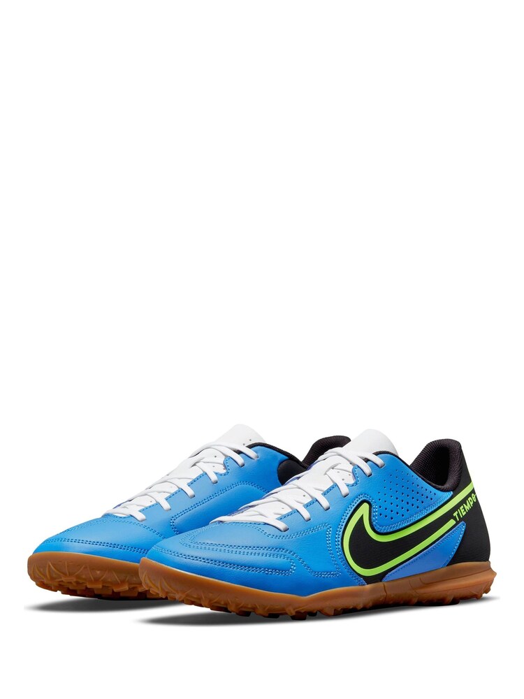 Nike Blue Adults Tiempo Legend 9 Club Turf Football Boots - Image 2 of 10