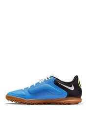 Nike Blue Adults Tiempo Legend 9 Club Turf Football Boots - Image 4 of 10