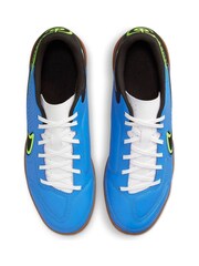 Nike Blue Adults Tiempo Legend 9 Club Turf Football Boots - Image 7 of 10