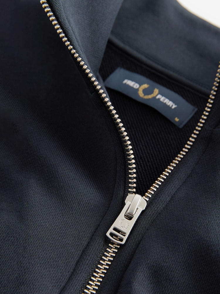 Fred Perry Quarter Zip Sweatshirt - Image 7 of 8