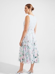 Hobbs Light Blue Petite Petite Carly Dress - Image 2 of 4
