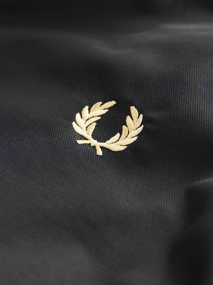 Fred Perry Black Jacket - Image 8 of 8 Fred Perry Black Jacket - Image 8 of 8
