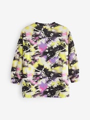 Green/Purple Happy Face Tie Dye Top (3-16yrs) - Image 5 of 5