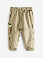 Stone Natural Multi Pocket Cargo Trousers (3mths-7yrs) - Image 7 of 8