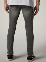 Grey Skinny Fit Classic Stretch Jeans - Image 4 of 11