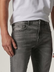 Grey Skinny Fit Classic Stretch Jeans - Image 5 of 11