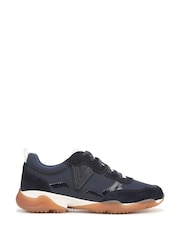 Vionic Blue Walk Slim Glide Wide Fit Arch Support Trainers - Image 1 of 7