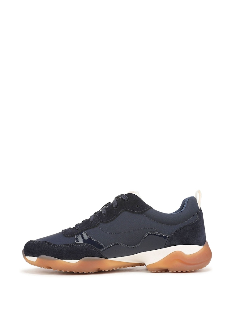 Vionic Blue Walk Slim Glide Wide Fit Arch Support Trainers - Image 2 of 7 Vionic Blue Walk Slim Glide Wide Fit Arch Support Trainers - Image 2 of 7