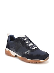 Vionic Blue Walk Slim Glide Wide Fit Arch Support Trainers - Image 3 of 7