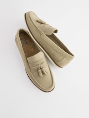 Stone Embossed Tassel Loafers - Image 5 of 6