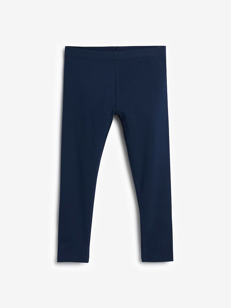 Roze/zwart/marineblauw - Verpakking van 3 leggings (3-16 jr) - Image 5 of 6