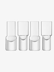 LSA International Clear Vodka 50ml Set Of 4 Shot Glasses - Image 2 of 3