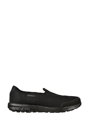 Skechers Black GO WALK Classic Womens Shoes - Image 1 of 5