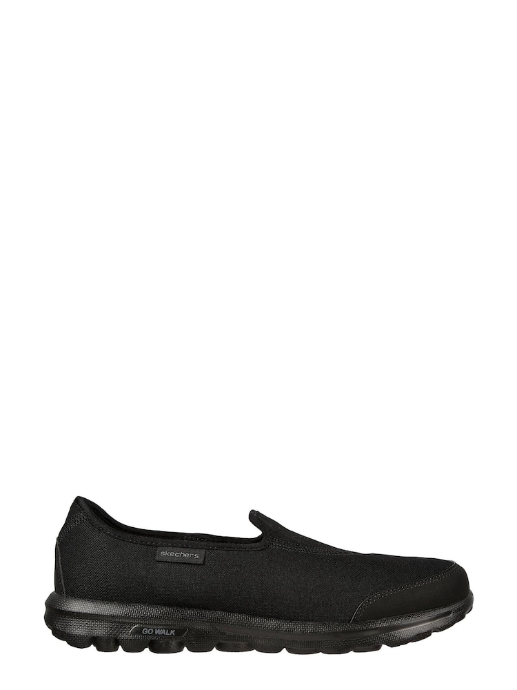 Skechers Black GO WALK Classic Womens Shoes - Image 1 of 5