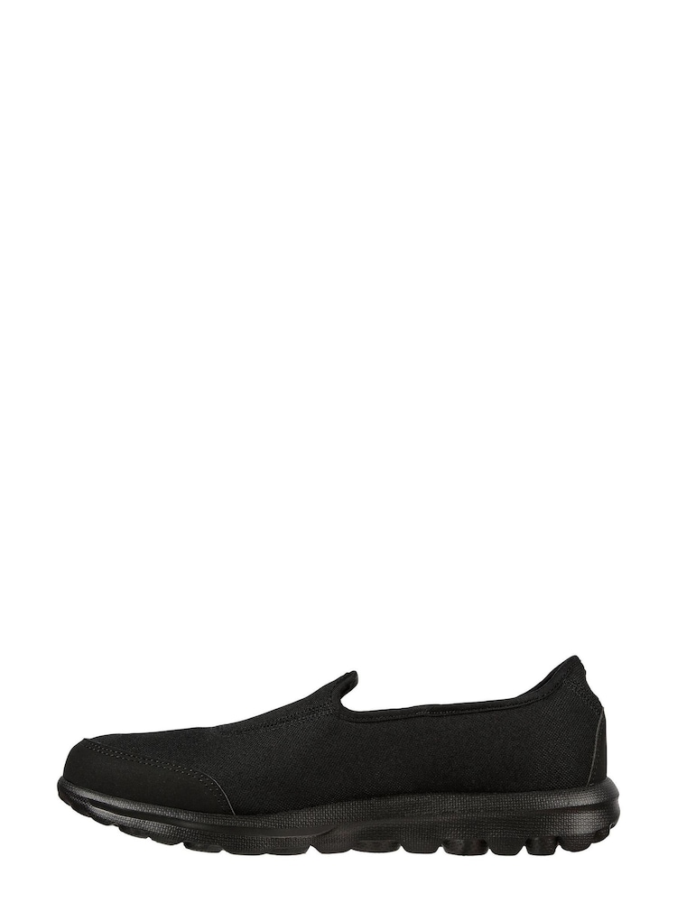 Skechers Black GO WALK Classic Womens Shoes - Image 2 of 5