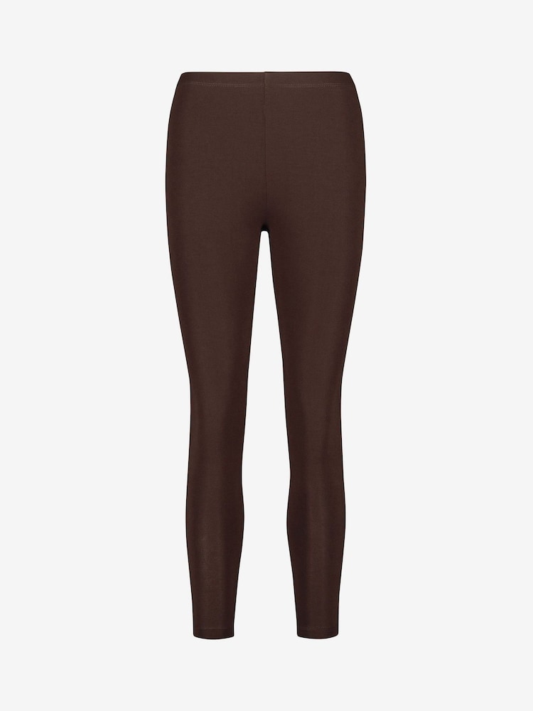 Chocolate Brown Full Length Leggings - Image 5 of 5