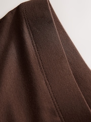 Chocolate Brown Full Length Leggings - Image 6 of 7