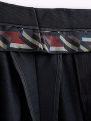 Marineblau/blau - Slim Fit - Anzug mit Schalkragen: Hose - Bild 6 von 6
