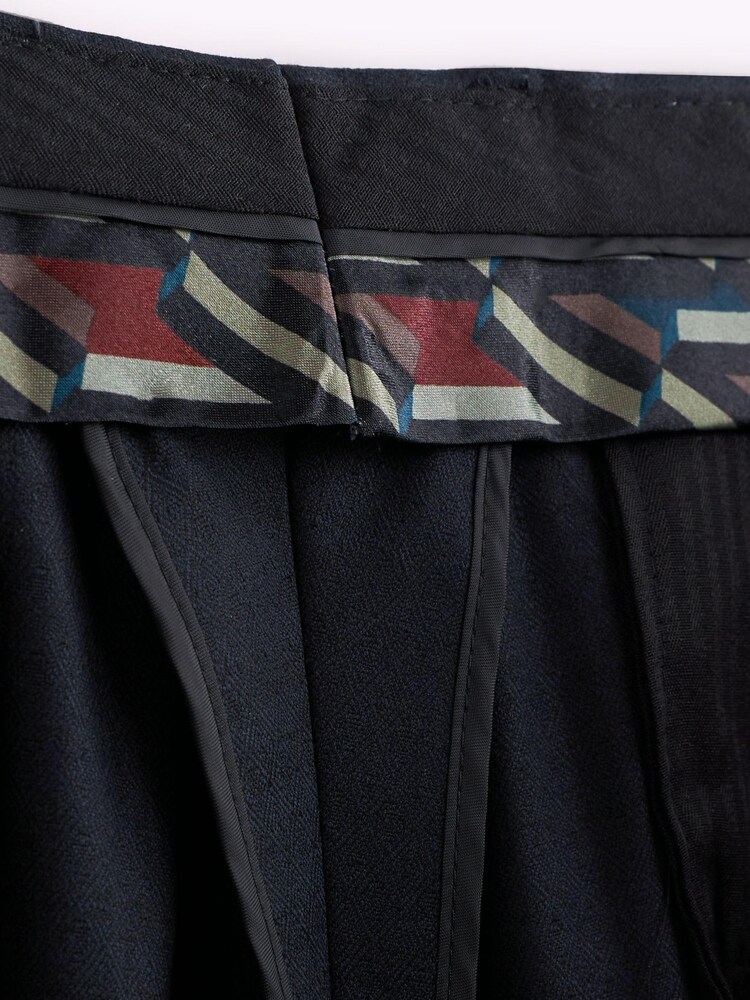 Marineblau/blau - Slim Fit - Anzug mit Schalkragen: Hose - Bild 6 von 6