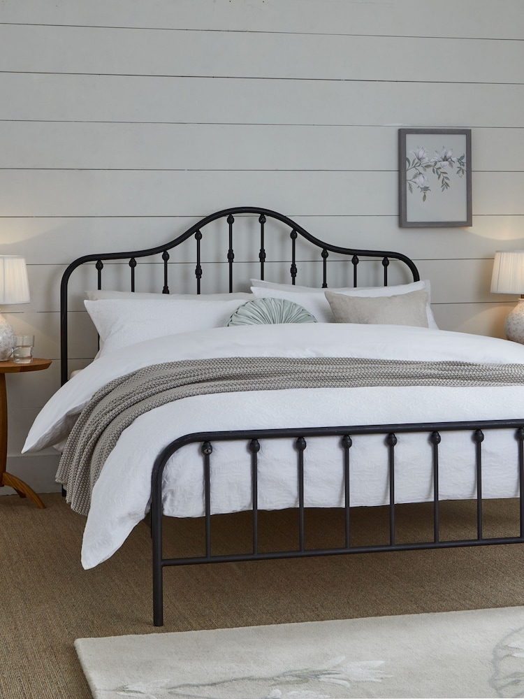 Laura Ashley Black Shandwick Bed - Image 1 of 6
