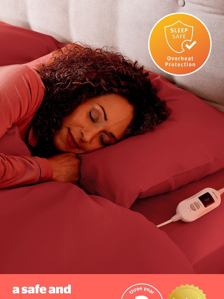 Silentnight Cream Easi-Heat Machine Washable Microfleece Electric Blanket - Image 10 of 10 Silentnight Cream Easi-Heat Machine Washable Microfleece Electric Blanket - Image 10 of 10