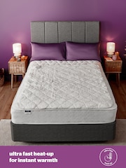 Silentnight Cream Machine Washable Teddy Fleece Electric Blanket - Image 3 of 9