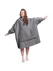 Silentnight Snugsie Oversized Sherpa Reversible Hoodie - Image 2 of 4
