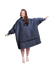 Silentnight Snugsie Oversized Sherpa Reversible Hoodie - Image 3 of 4