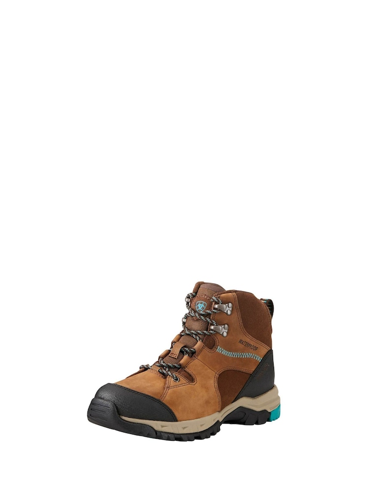 Ariat Brown Skyline Mid Waterproof Walking Boots - Image 2 of 6
