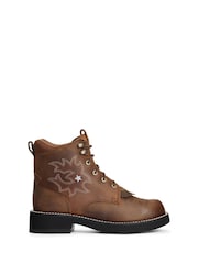 Ariat Brown Probaby Lacer Boots - Image 1 of 4