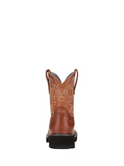 Ariat Brown Fatbaby Saddle Western Boots - Image 2 of 4