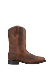 Ariat Brown Heritage Roper Western Boots - Image 1 of 4