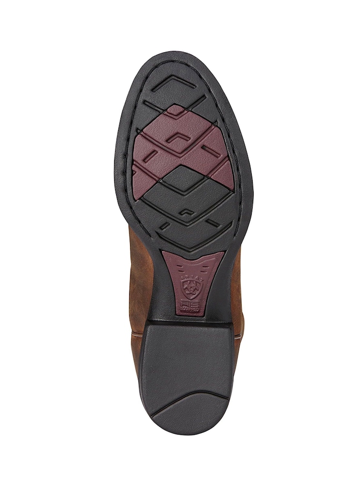Ariat Brown Heritage Roper Western Boots - Image 4 of 4