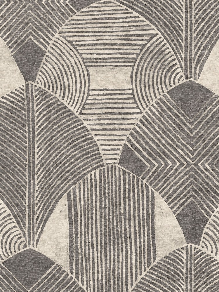 Scott Living Charcoal Grey Westport Wallpaper - Image 2 of 2
