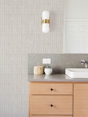 Scott Living Grey Brixton Wallpaper - Image 1 of 2