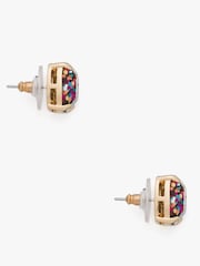 Kate Spade New York Gold Tone Crystal Square Stud Earrings - Image 3 of 3
